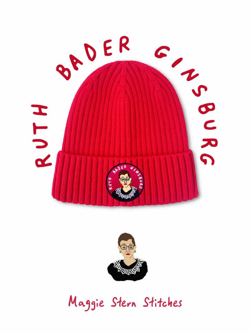 RBG Red Ribbing Beanies