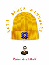 RBG Yellow Ribbing Beanies