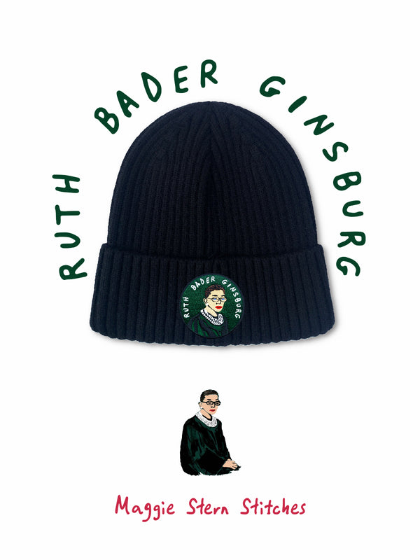 RBG Black Ribbing Beanies