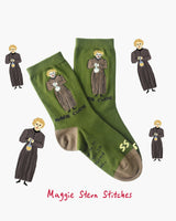 Marie Curie Crew Socks