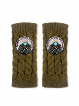 Bernie Brown Fingerless Gloves